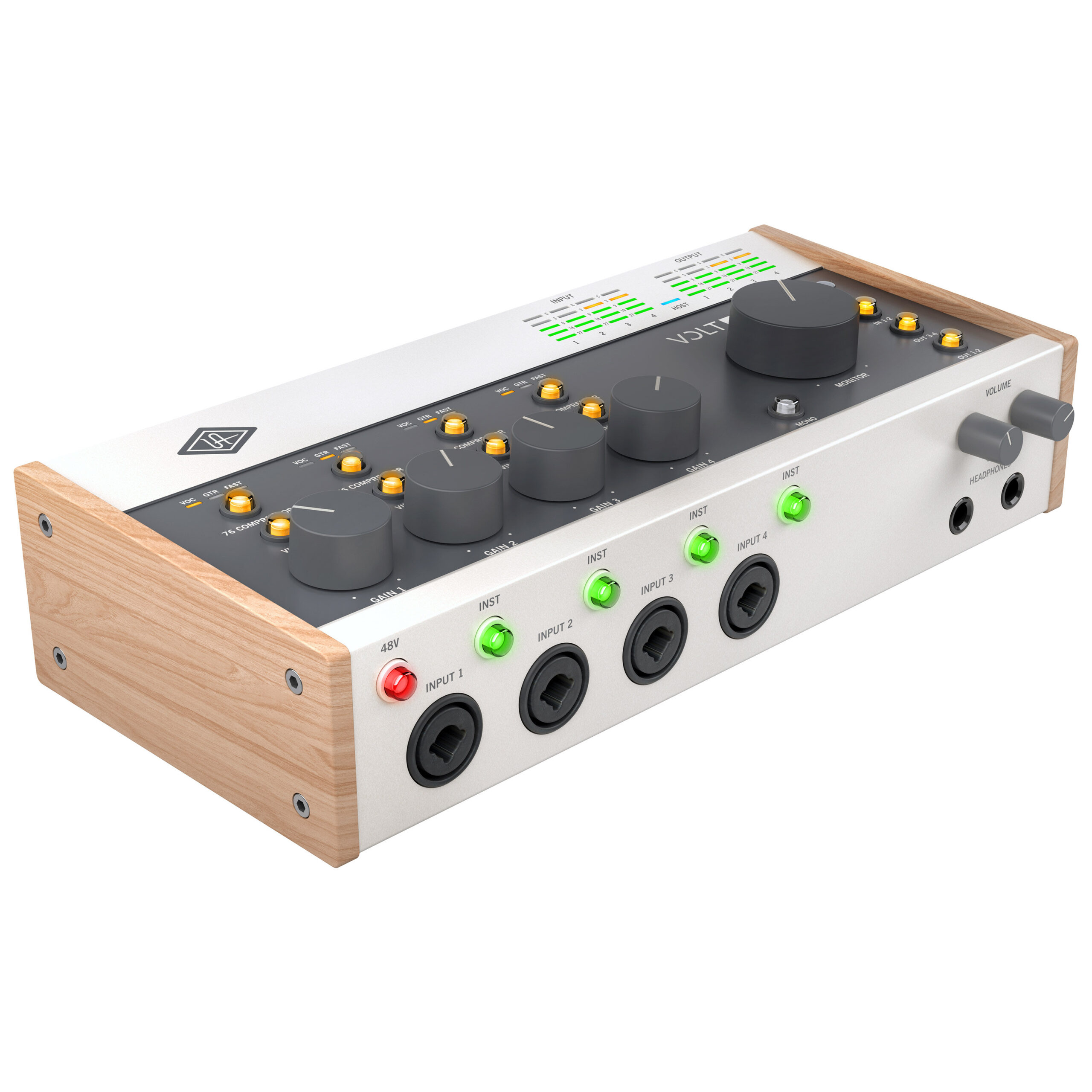 Volt 476p Usb 4×4 Interface De Audio Universal Audio AV Pro Brasil