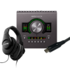 Apollo Twin X QUAD com Fone Shure SRH240A e Cabo Thunderbolt 4