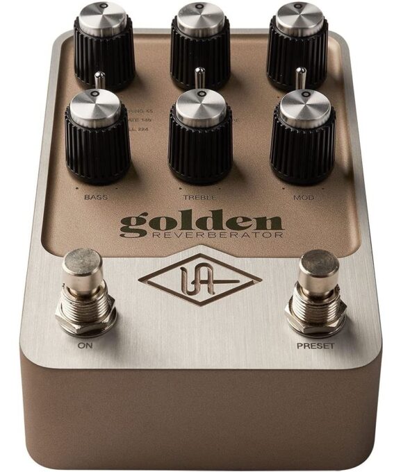 Pedal De Guitarra Uafx Golden Reverberator Universal Audio - Image 2