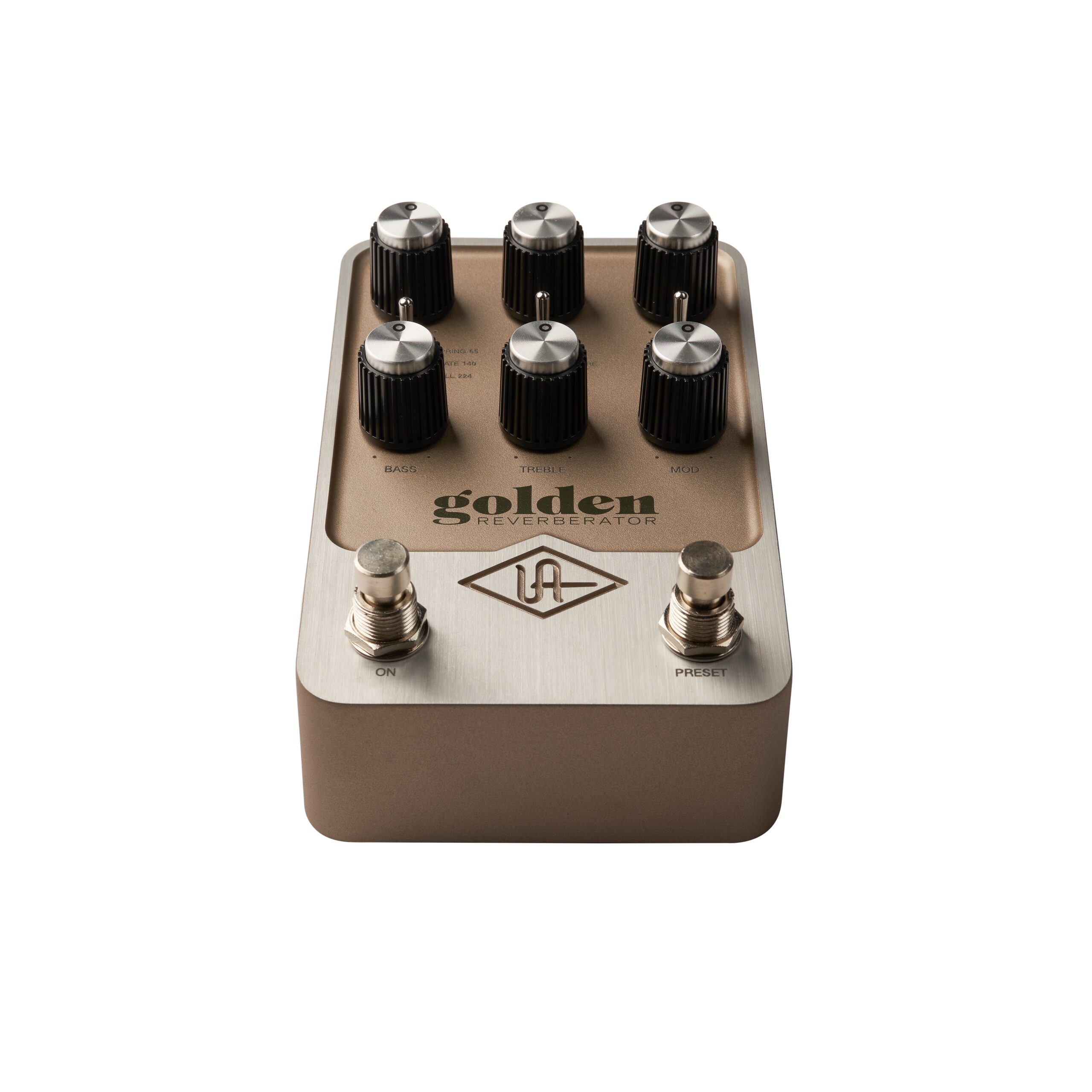 UAFX Golden Reverberator リバーブ Pedal De Guitarra Uafx Golden Reverberator Universal Audio - AV