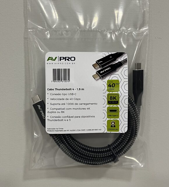 Cabo Thunderbolt 4 - 1,5m 40gbps Usb-c - Image 3