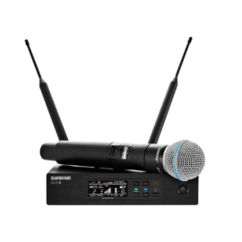 Sistema de Microfone de Mão Sem Fio QLXD24/B58 G50 Shure