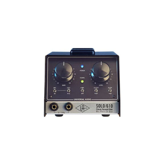 Solo/610 Classic Tube Single Channel Mic Pre