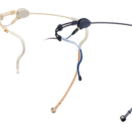 Microfone de cabeça cardioide subminiatura, leve, com conector mini XLR de 4 pinos - CM-214ULiF