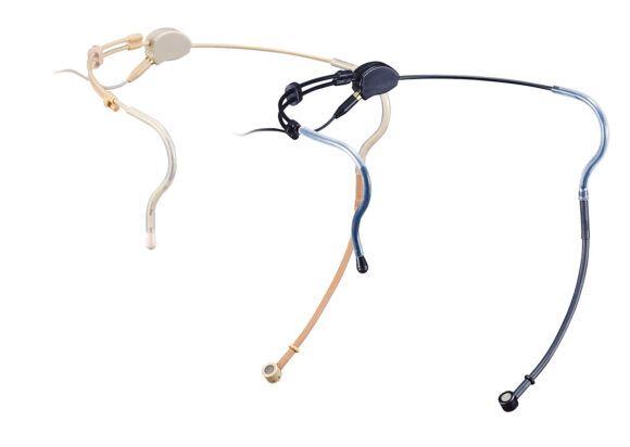 Microfone de cabeça cardioide subminiatura, leve, com conector mini XLR de 4 pinos - CM-214ULiF