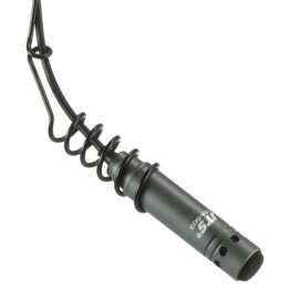Microfone de lapela com cápsula condensadora, ideal para gravações discretas e móveis - CM-502