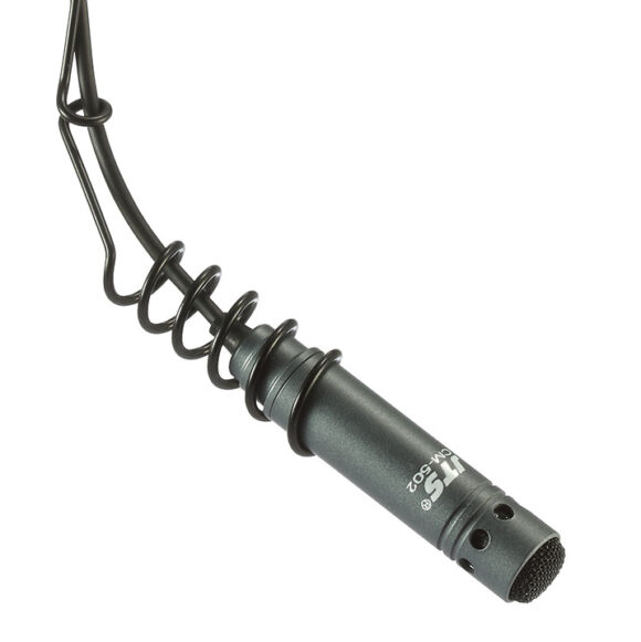 Microfone de lapela com cápsula condensadora, ideal para gravações discretas e móveis - CM-502