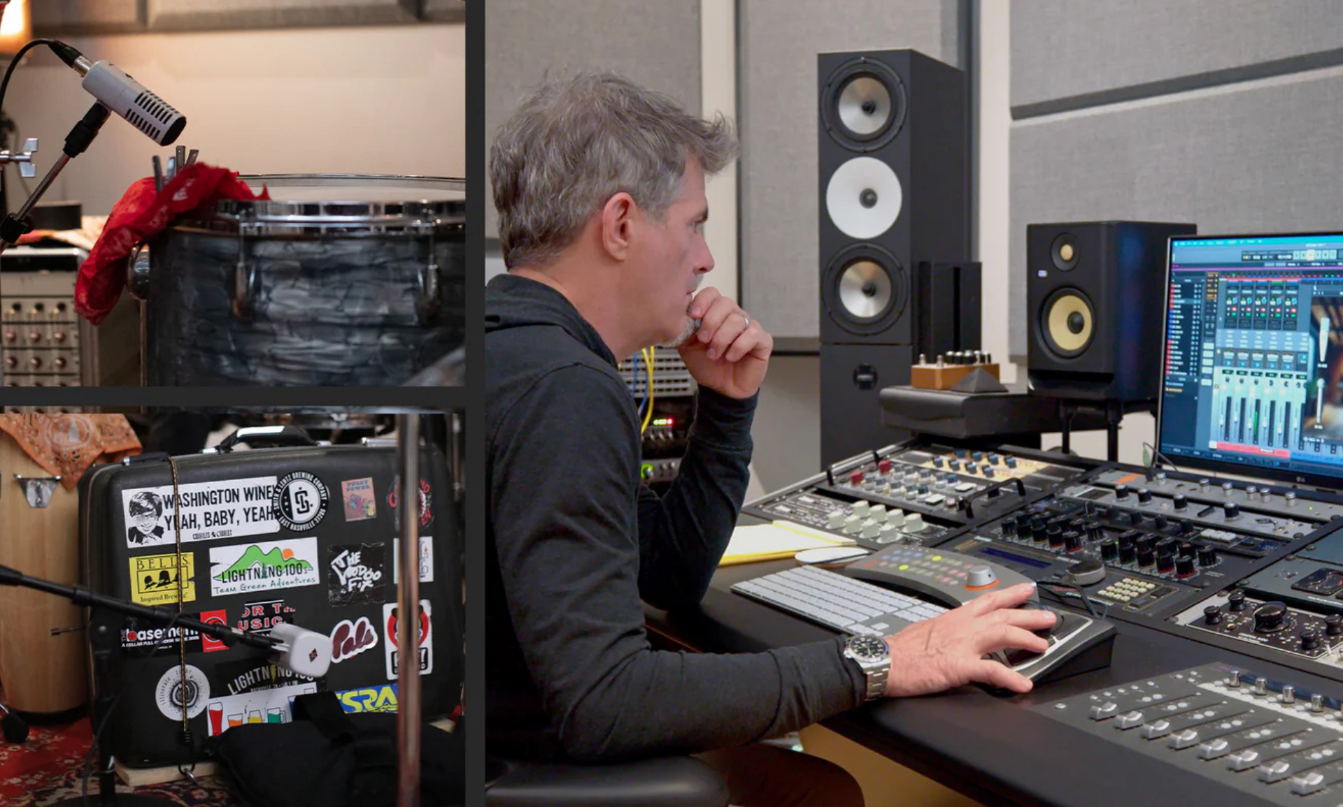 Vencedor do Grammy revela como gravar baterias Lo-Fi Hip-Hop com os microfones UA