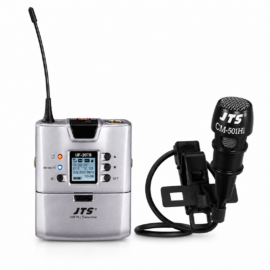 Transmissor Bodypack UHF JTS UF-20TB + CM-501Hi